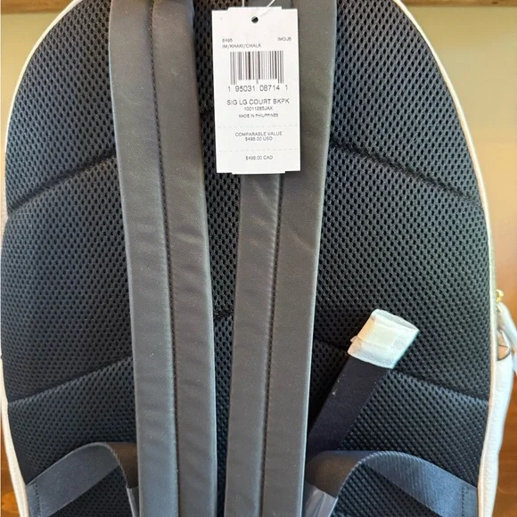 Coach Brown and White Signature Dome Backpack - Picture 4 of 7